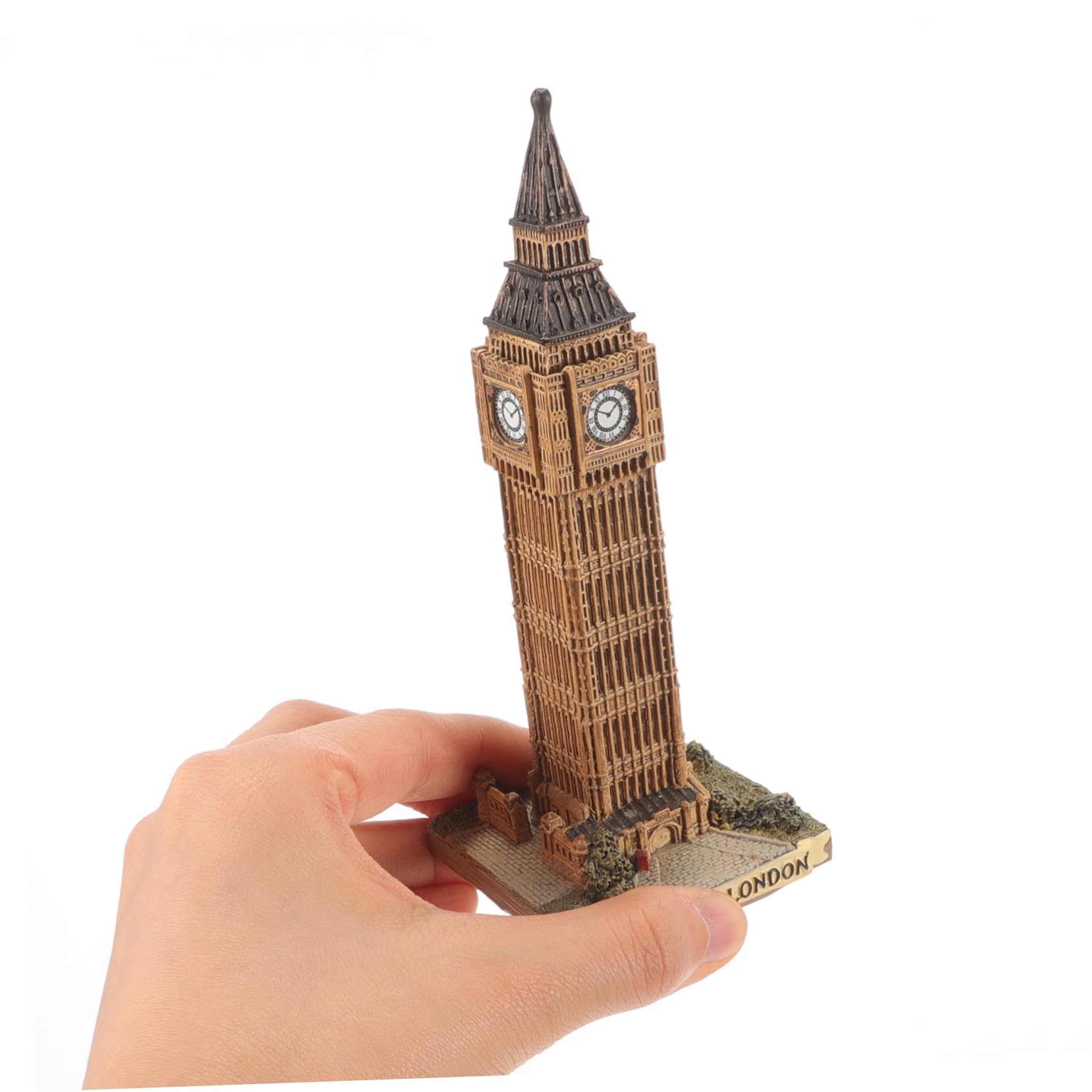 Amazon｜OUNONA ビッグベンの装飾品 イギリスの時計塔の置物